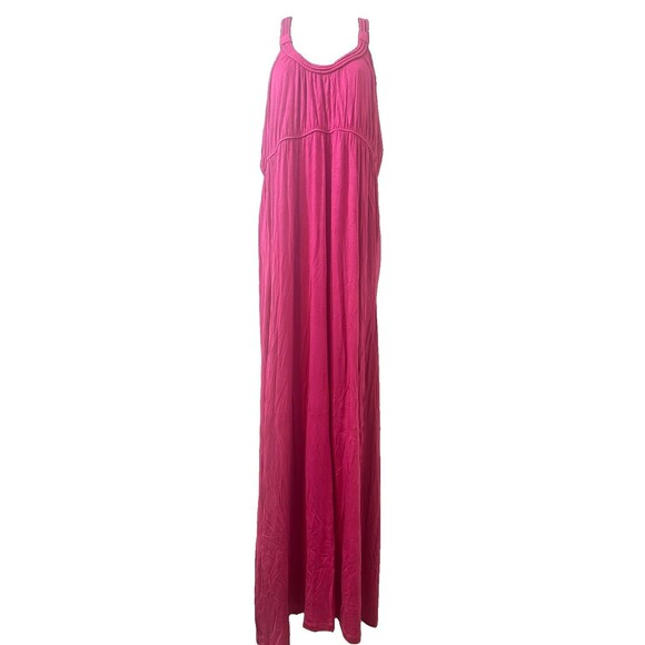 New York & Company Dresses & Skirts - NY&Co Maxi Dress Women's Size Large Pink Dress Summer Comfort Flow Cool